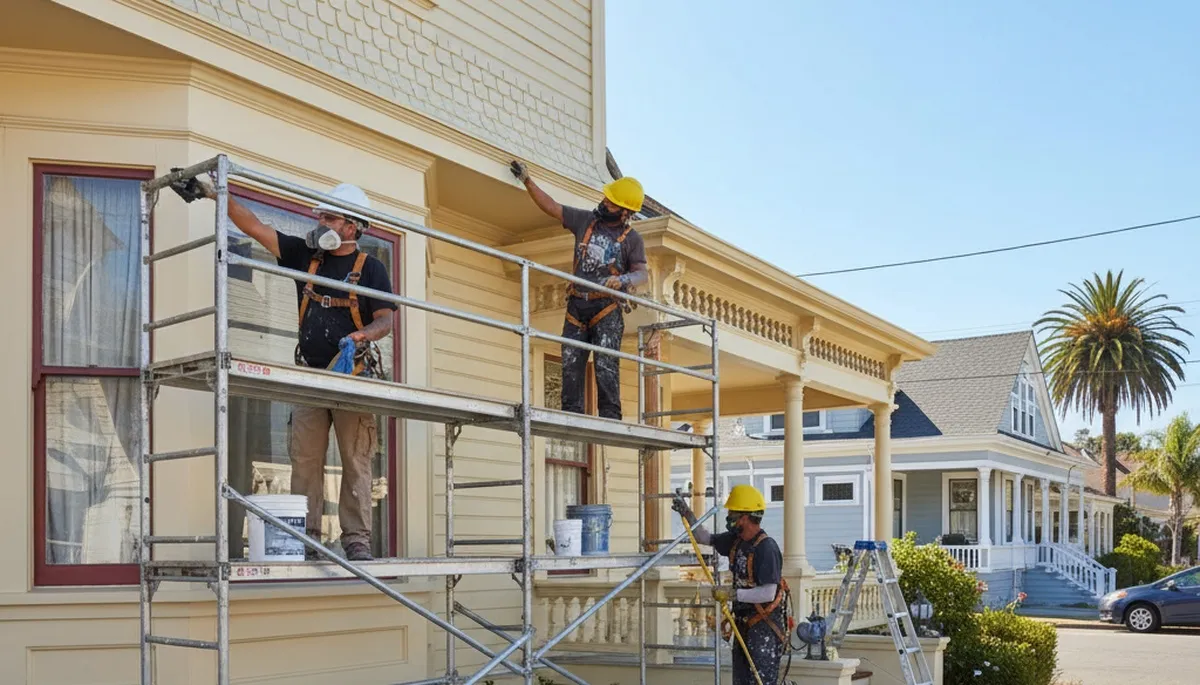 Berkeley, CA painting contractor providing professional residential house painting services
