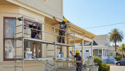 Berkeley, CA painting contractor providing professional residential house painting services