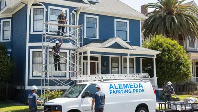 Berkeley, CA painting contractor providing professional house painting services