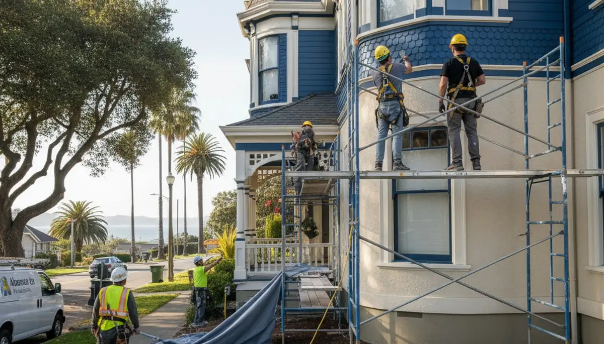 Professional house painting service in Berkeley, CA for interior and exterior homes