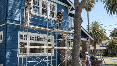 Berkeley, CA painting contractor serving residential interior and exterior house painting services