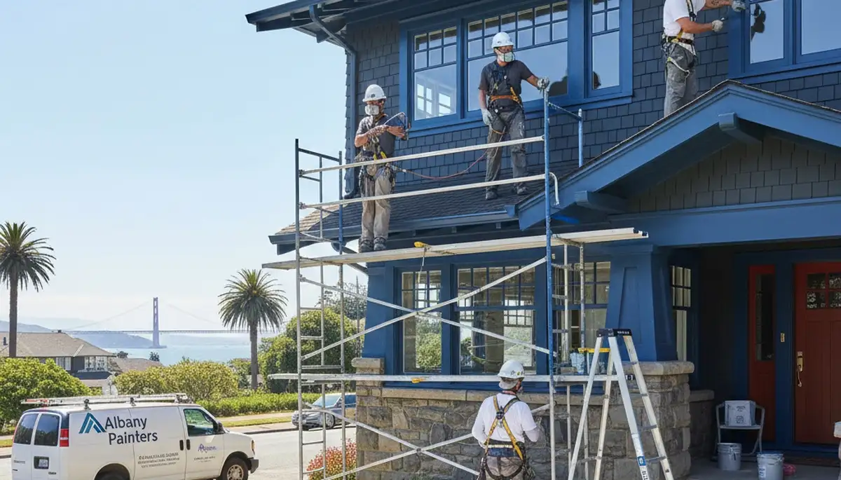 Berkeley, CA house painting service for residential exterior and interior projects