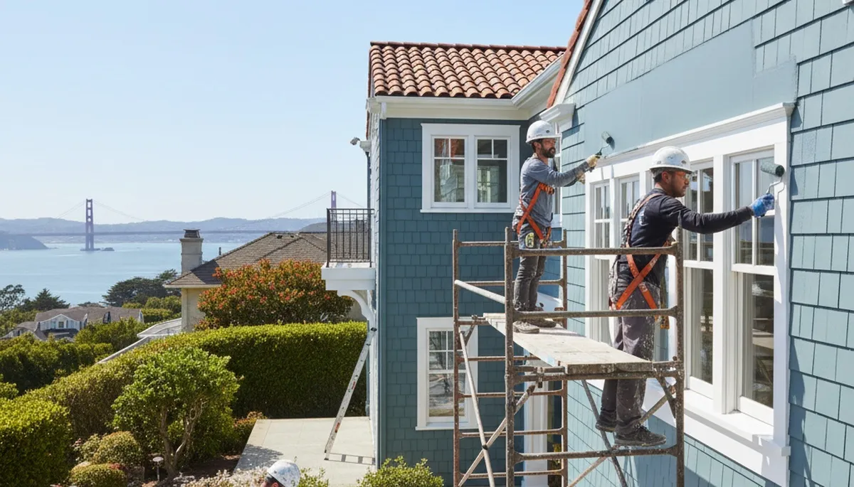Berkeley, CA painting contractor for house painting, interior and exterior home painting services