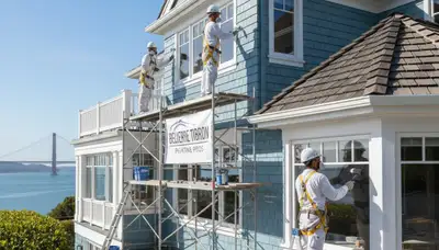 Berkeley, CA painting contractor providing house painting services for residential exteriors and interiors