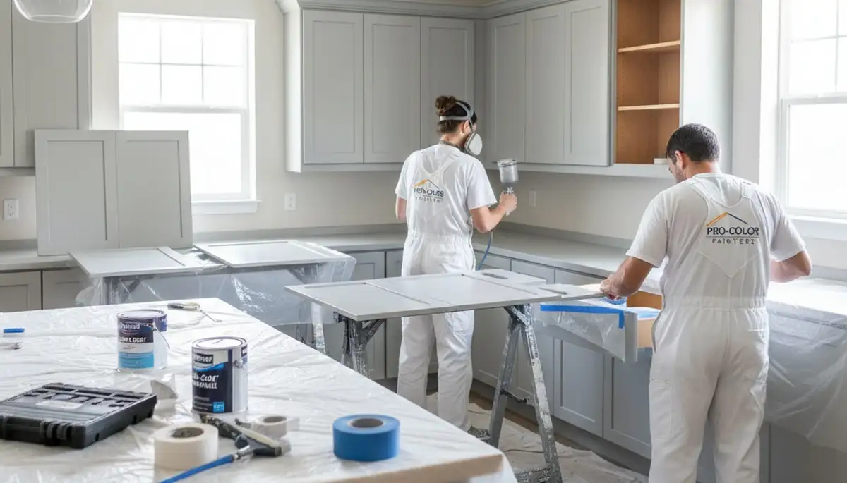 Berkeley, CA cabinet painting for durable kitchen finishes by Berkeley Paint Pros