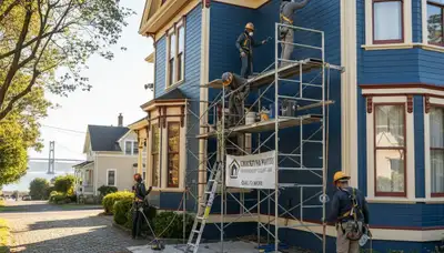 Berkeley, CA painting contractor providing professional interior and exterior house painting services