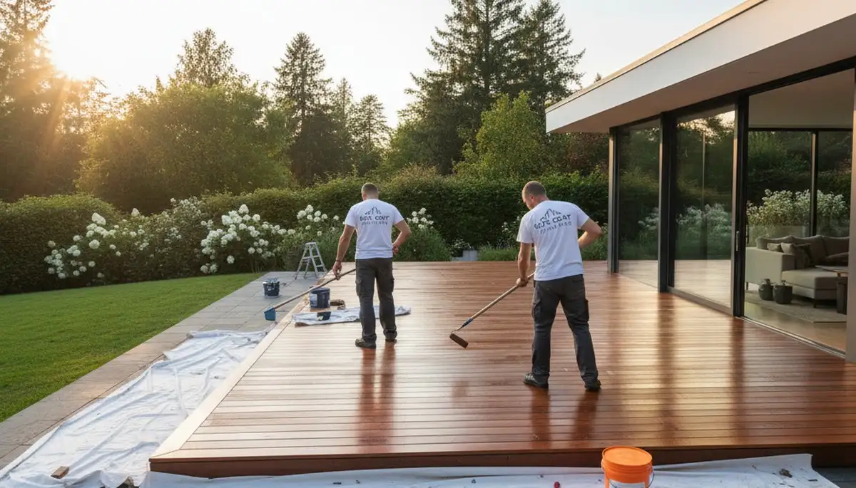 Berkeley, CA deck painting for coastal weather protection by professional house painters