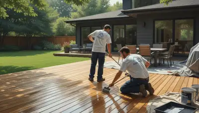 Berkeley, CA deck sealing service protecting wood from moisture, sun, and mildew