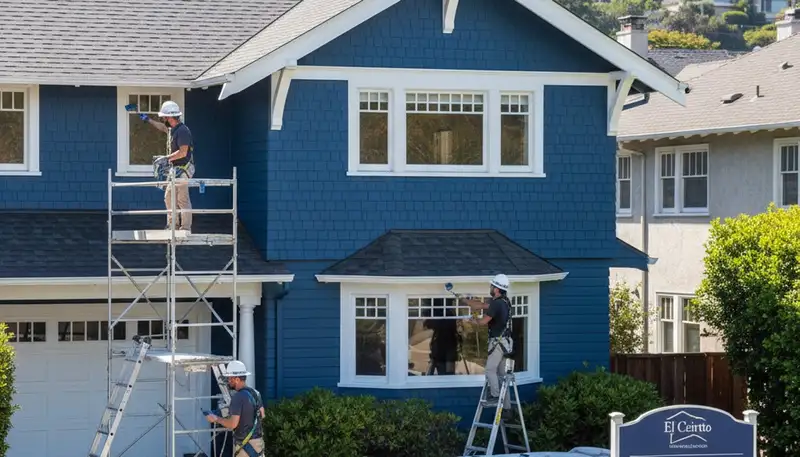 Berkeley, CA painting contractor for residential interior and exterior house painting services