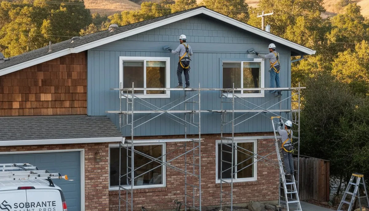 Professional painting service in Berkeley, CA for residential exterior and interior house painting
