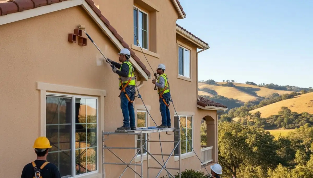 Professional house painting service in Berkeley, CA for interior and exterior home projects