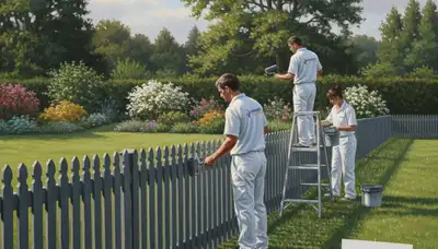 Fence painting in Berkeley, CA for durable weather protection and a clean, refreshed finish
