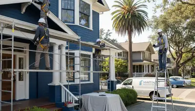 Berkeley, CA painting contractor for interior and exterior house painting services