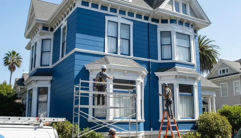 Berkeley, CA painting contractor providing professional house painting services