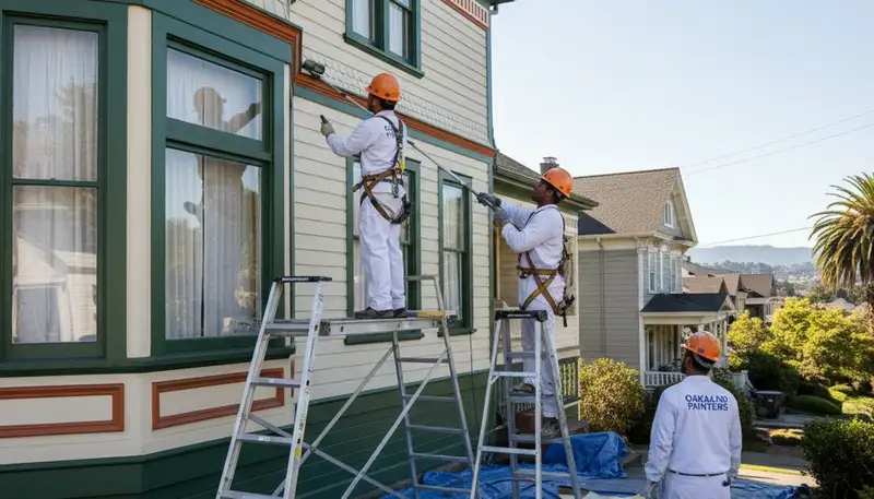 Berkeley, CA painting contractor providing professional house painting services