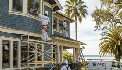 Professional painting service in Berkeley, CA for residential and exterior house painting