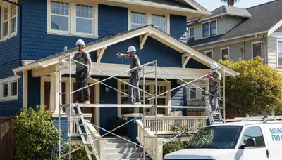 Berkeley, CA painting contractor providing professional house painting services