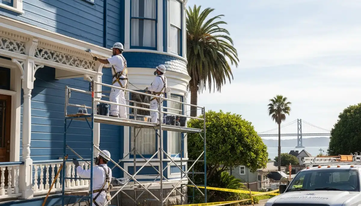 Professional house painting service in Berkeley, CA for interior and exterior homes