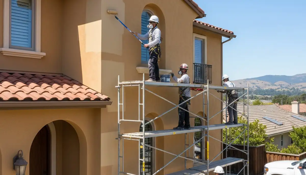 Berkeley, CA painting contractor serving house interior and exterior painting projects
