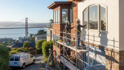 Berkeley, CA painting contractor for residential interior and exterior house painting services