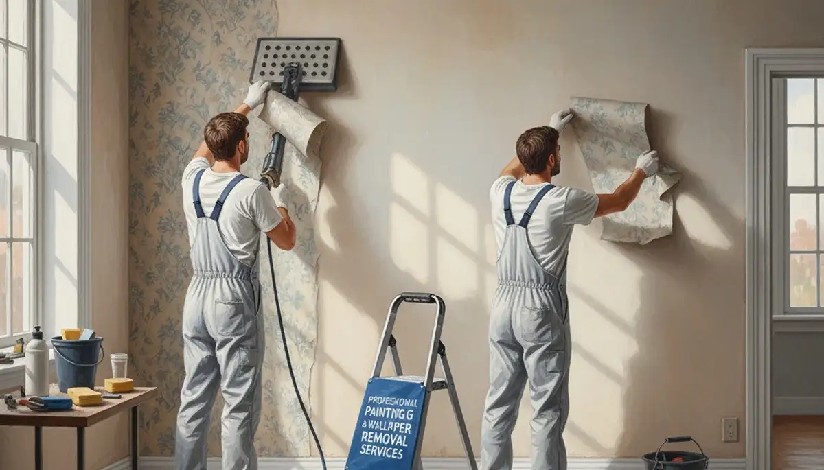 Berkeley, CA wallpaper removal service by Berkeley Paint Pros for smooth, paint-ready walls